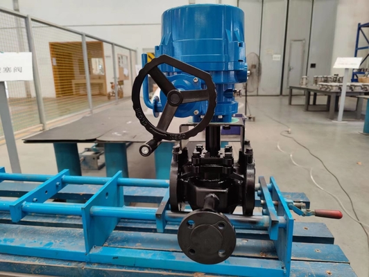 DIN Soft Sealing Plug Sleeve Valve For Pigging Systems High Pressure